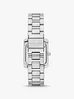 Petite Emery Silver-Tone Watch and Jewelry Gift Set