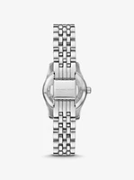 Petite Lexington Pavé Silver-Tone Watch