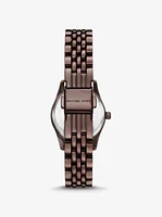 Petite Lexington Pavé Espresso-Tone Watch