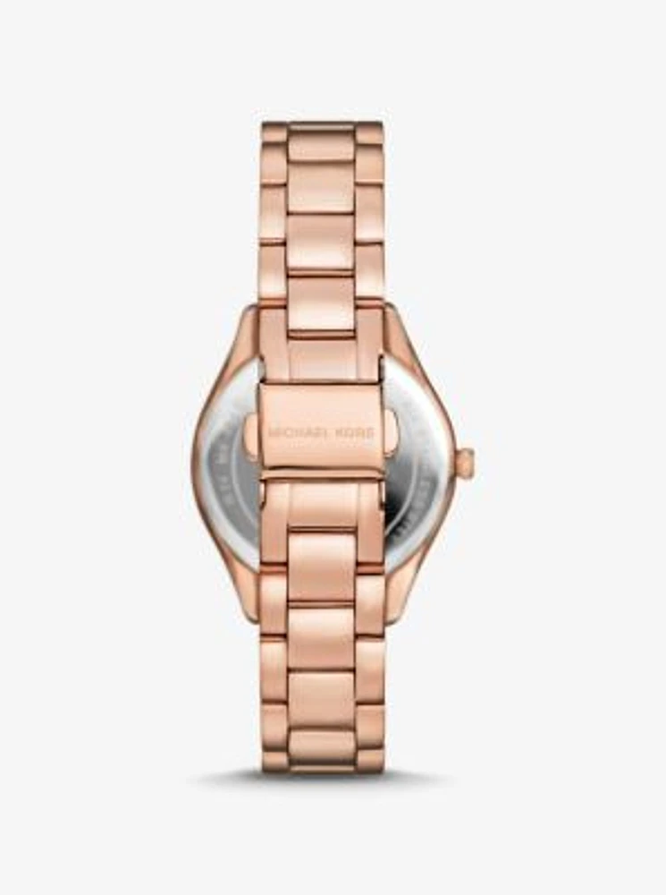 Mini Lauryn Rose Gold-Tone Watch and Jewelry Gift Set