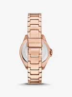 Kaycie Pavé Rose Gold-Tone Watch