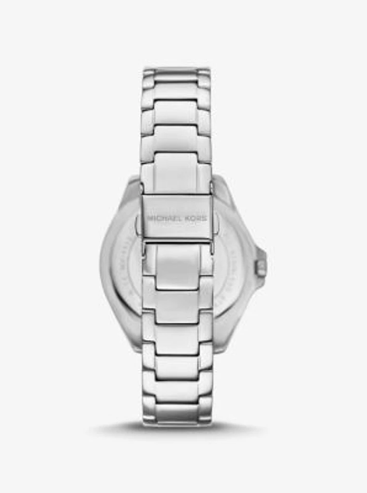 Kaycie Pavé Silver-Tone Watch