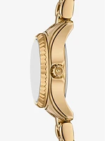 Mini Lexington Pavé Gold-Tone Watch