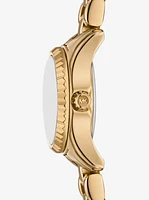 Mini Lexington Pavé Gold-Tone Watch