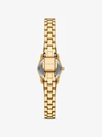 Mini Lexington Pavé Gold-Tone Watch