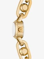 Mini Astor Link Gold-Tone Bracelet Watch