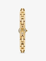 Mini Astor Link Gold-Tone Bracelet Watch