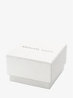 Darrington Pavé Silver-Tone Ring Watch