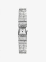 Mini Darrington Pavé Silver-Tone Watch