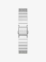 Mini Darrington Pavé Silver-Tone Watch