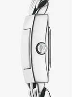 Mini Darrington Silver-Tone Chain-Link Watch