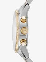 Bryant Pavé Two-Tone Watch
