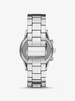 Bryant Pavé Silver-Tone Watch