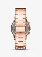 Bryant Pavé Rose Gold-Tone Watch