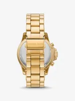 Oversized Everest Pavé Gold-Tone Watch