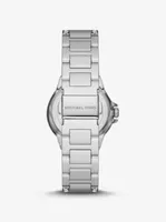 Mini Camille Pavé Silver-Tone Watch