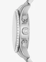 Lexington Pavé Silver-Tone Watch