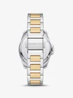 Mini Alek Pavé Two-Tone Watch