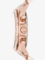 Lexington Pavé Rose Gold-Tone Watch