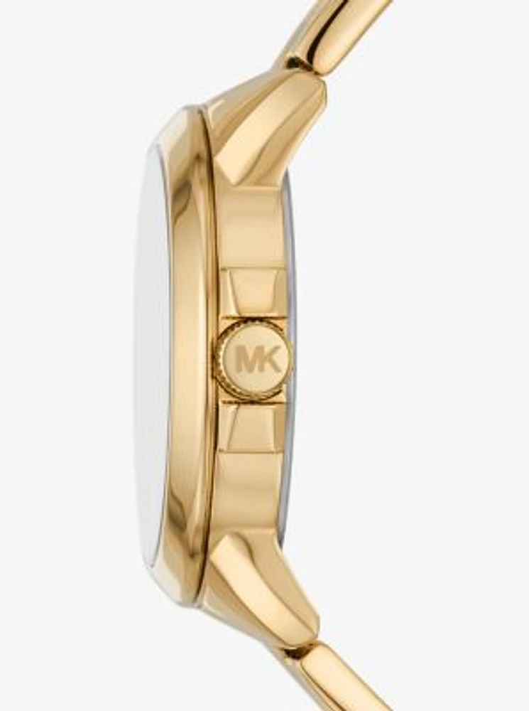 Oversized Brynn Gold-Tone Watch