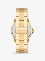 Oversized Brynn Gold-Tone Watch