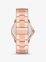 Oversized Brynn Rose Gold-Tone Watch