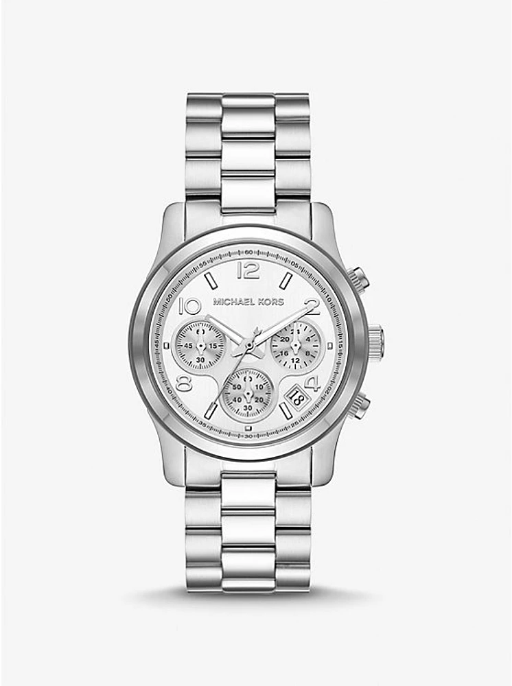 Runway Silver-Tone Watch