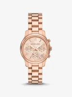 Mini Runway Rose Gold-Tone Watch