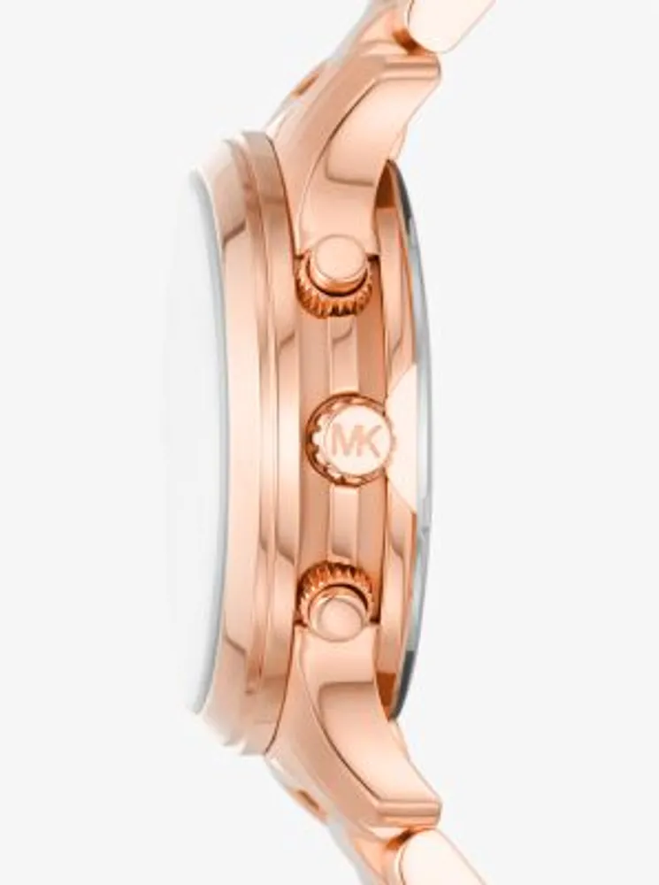 Mini Runway Rose Gold-Tone Watch