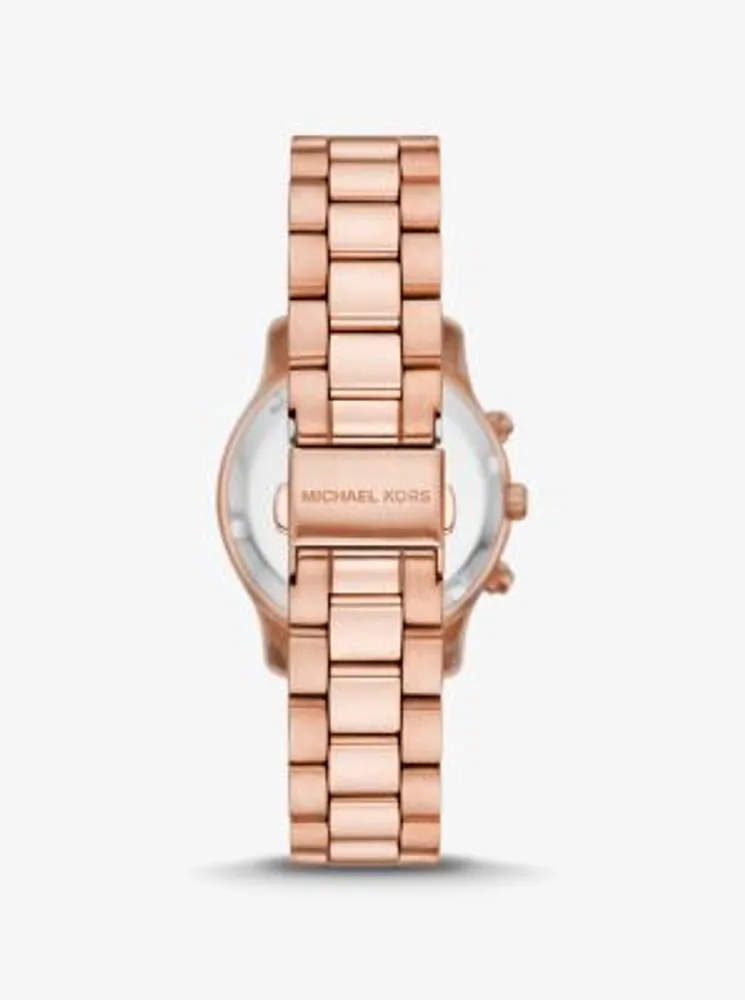 Mini Runway Rose Gold-Tone Watch