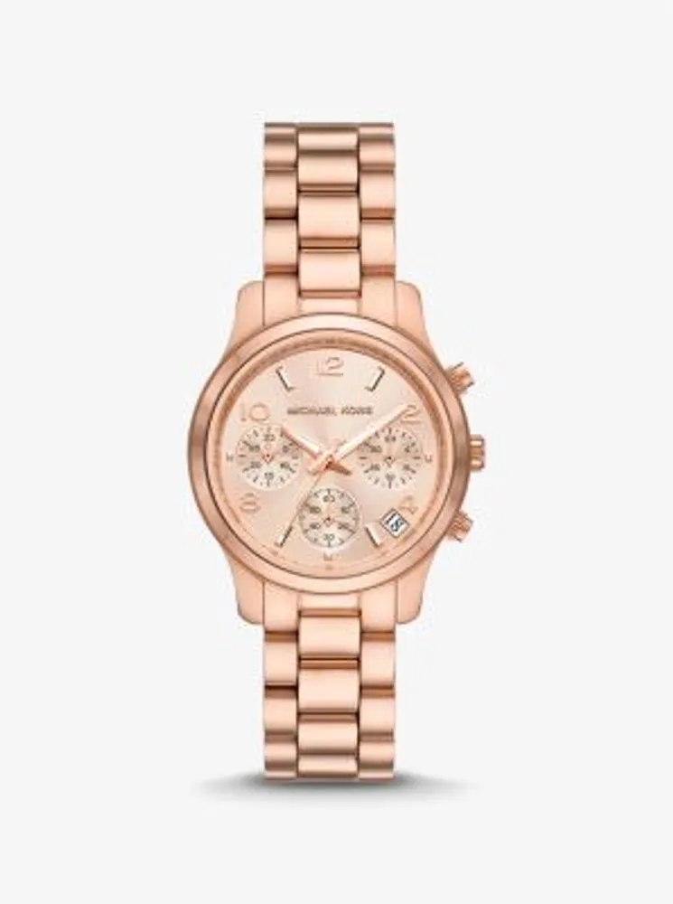 Mini Runway Rose Gold-Tone Watch