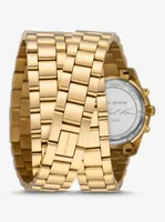 Limited-Edition Runway 18K Gold-Plated Stainless Steel Wrap Watch