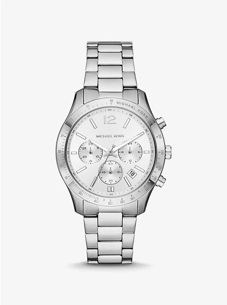 Oversized Berkley Silver-Tone Watch