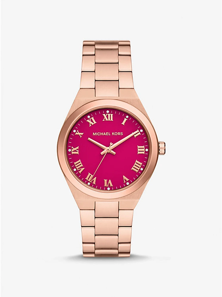 Lennox Rose Gold-Tone Watch