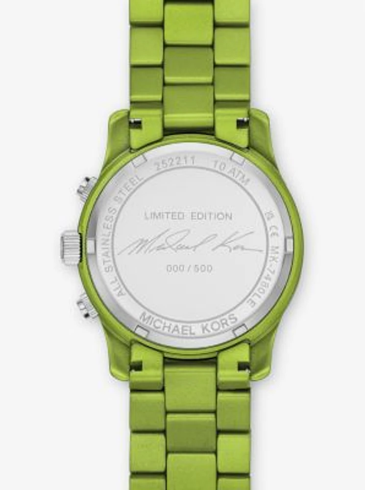 Limited-Edition Runway Green-Tone Watch