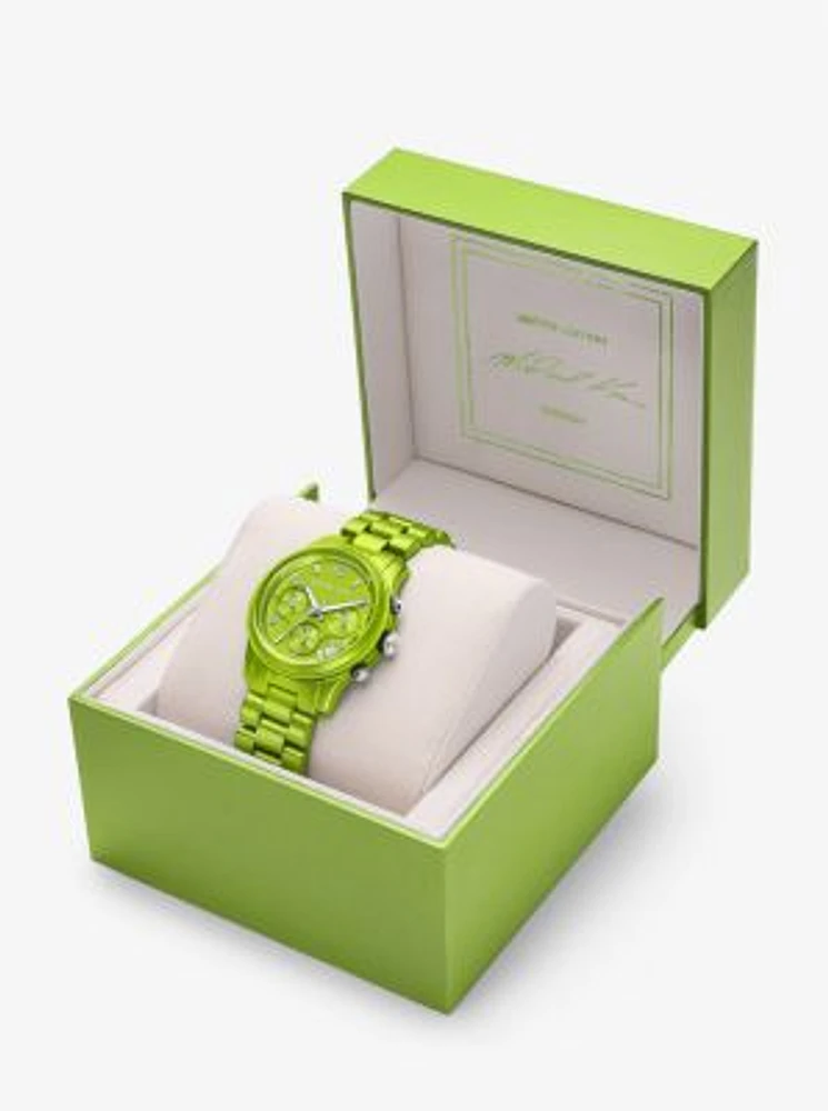 Limited-Edition Runway Green-Tone Watch