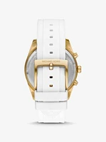 Oversized Hadyn Pavé Gold-Tone Watch