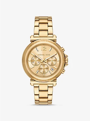 Oversized Maren Gold-Tone Watch