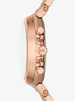 Oversized Maren Rose Gold-Tone Watch