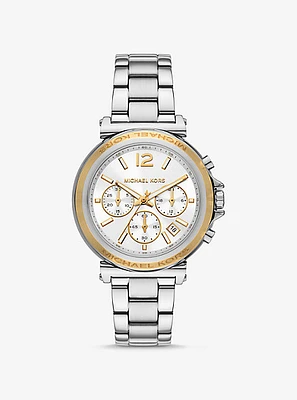 Oversized Maren Silver-Tone Watch