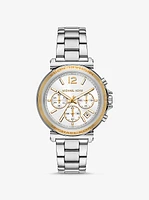 Oversized Maren Silver-Tone Watch