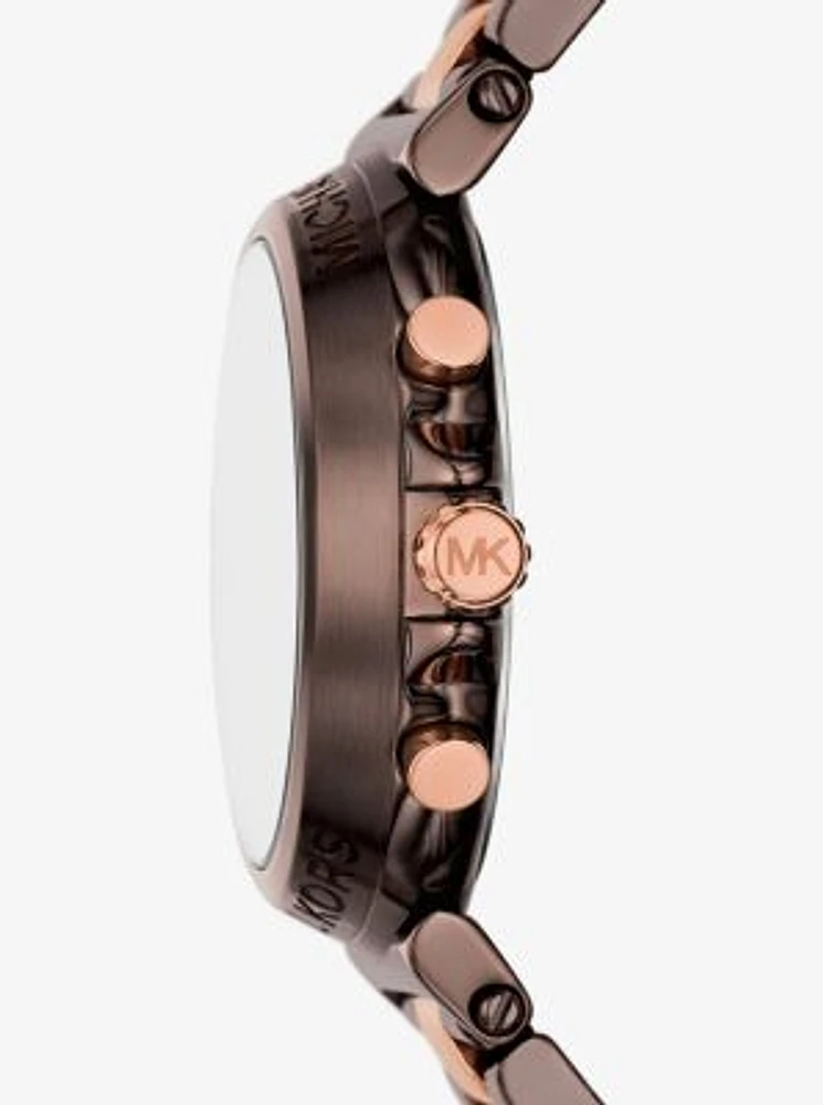Oversized Maren Two-Tone Watch