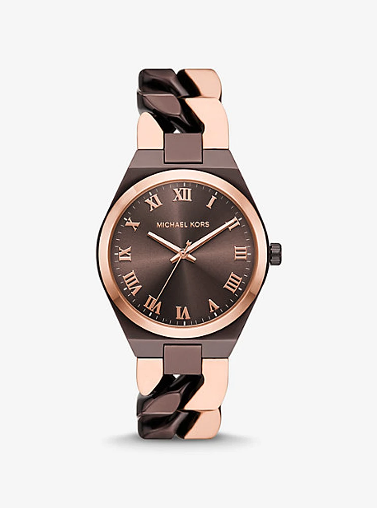 Lennox Two-Tone Watch