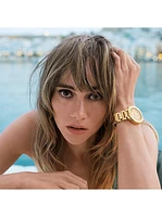 Oversized Gramercy Gold-Tone Watch
