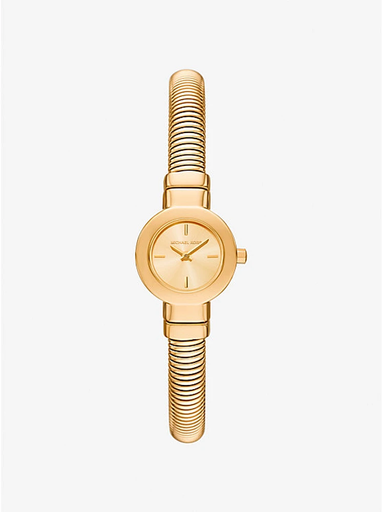 Mini Gramercy Gold-Tone Watch