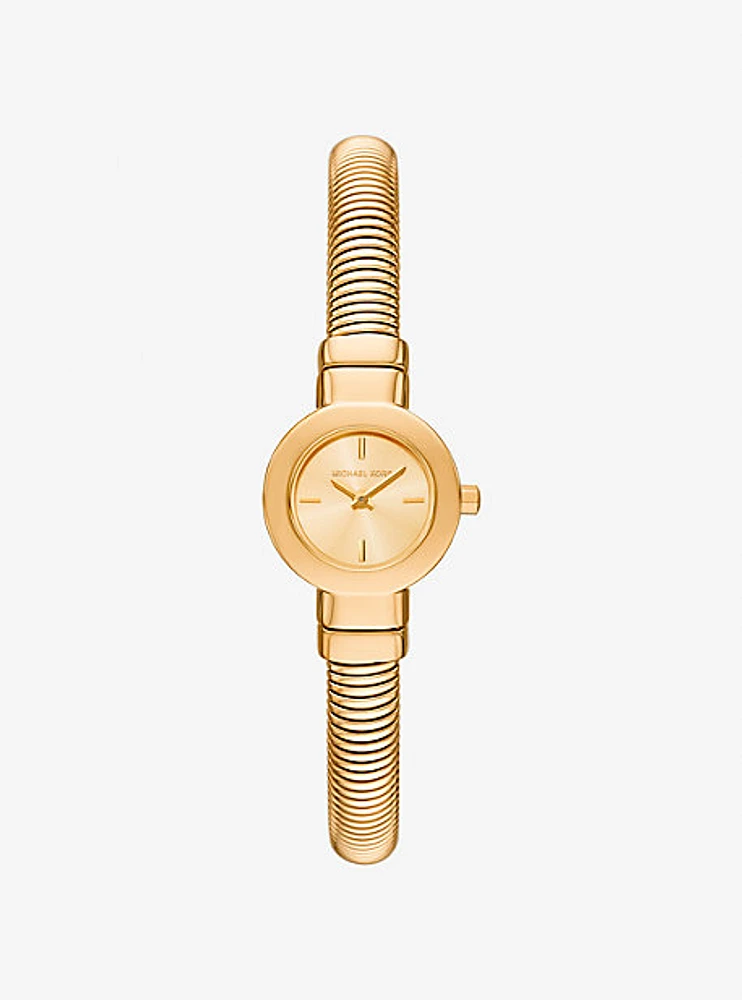 Mini Gramercy Gold-Tone Watch