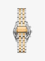 Mini Bryant Pavé Two-Tone Watch
