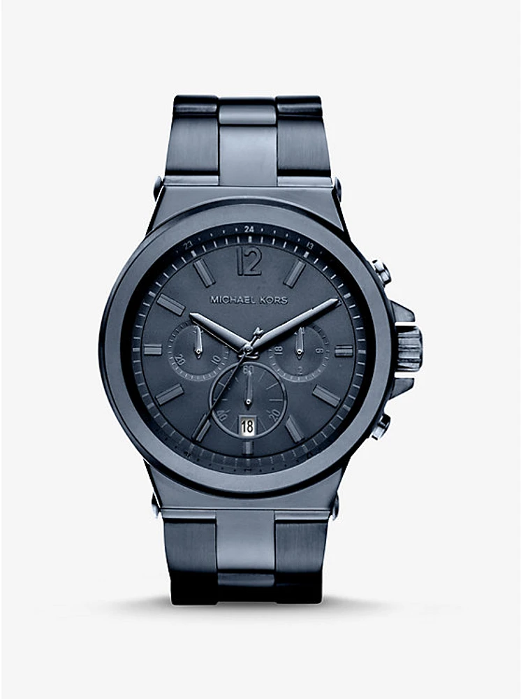 Reloj Dylan oversize en tono azul marino