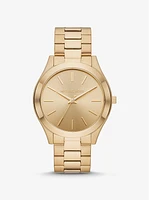 Oversized Aspyn Gold-Tone Watch