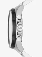 Oversized Brecken Silver-Tone Watch